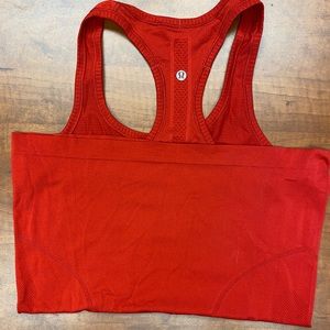 Lululemon Swiftly Tech Racerback Dark Red Sz 8